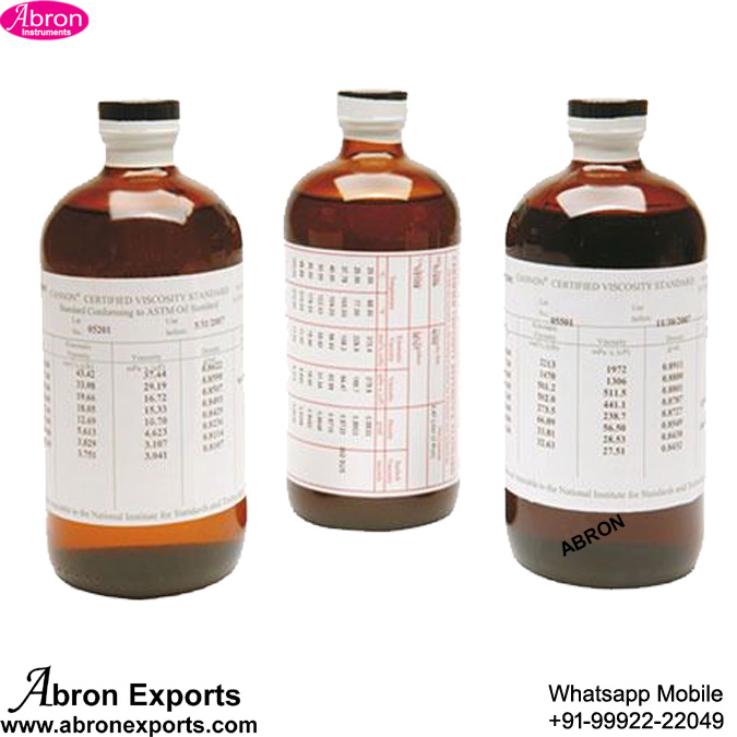 Viscometer Brookfield Spare Standard Solution Different Value Any One Value 500ml Abron AC-321SB 
